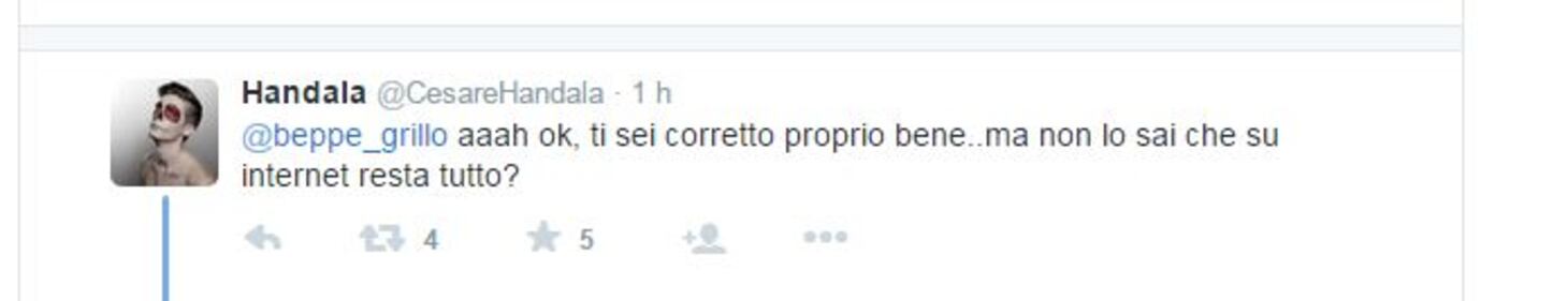 Le critiche della rete al tweet di Beppe Grillo 8