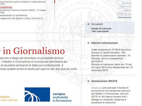 Il Master Mediaset-Iulm per diventare giornalisti multimediali