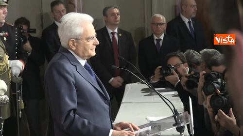 Consultazioni, il messaggio di Mattarella 6