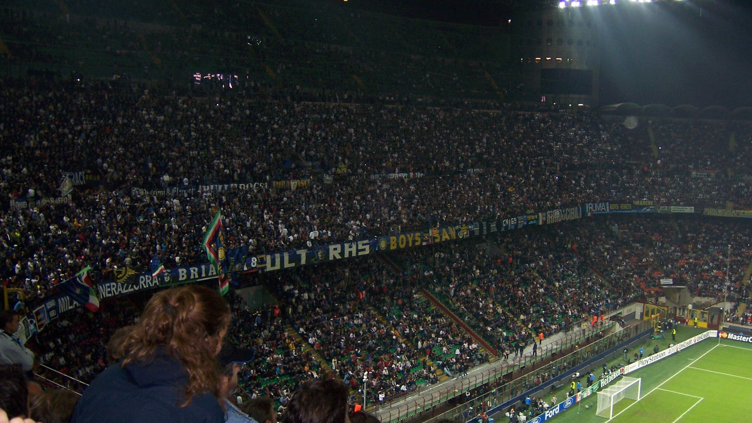 Pugni in faccia allo stadio a tifoso interista: Daspo di 5 anni a 19enne