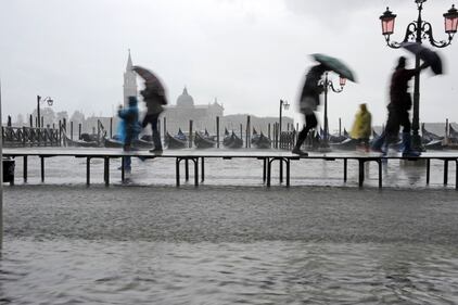 Acqua alta a Venezia 7
