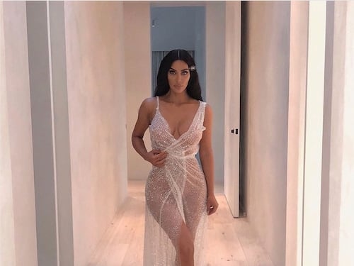 Kim Kardashian semi-nuda su Instagram: foto