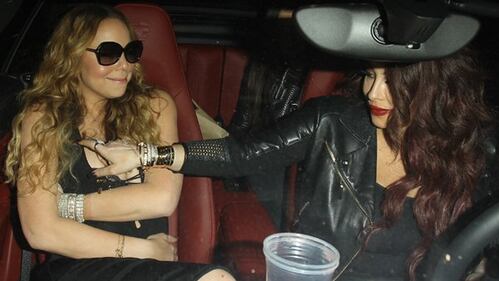 Mariah Carey a seno scoperto 6