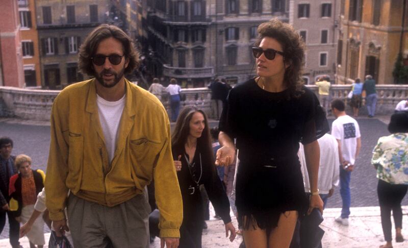 Lory Del Santo e Eric Clapton, le foto più belle 3