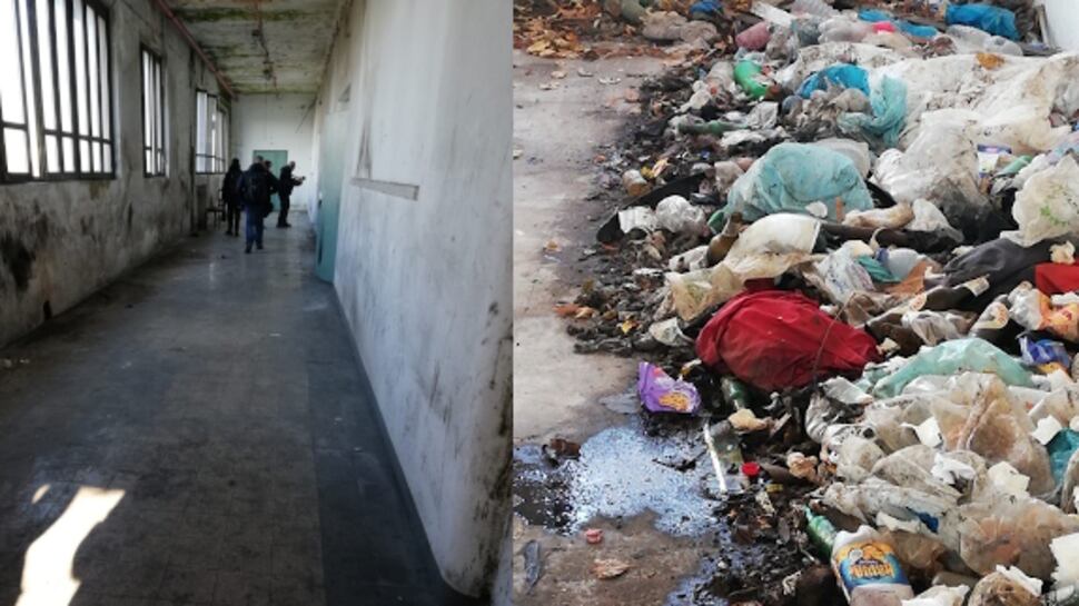 Ex scuola occupata: galleria degli orrori