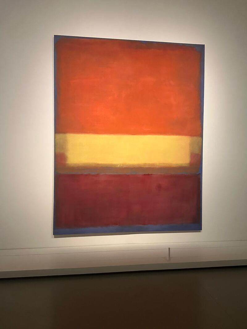 Le opere di Mark Rothko nella mostra di Parigi organizzate dalla Fondazione Luis Vuitton 6