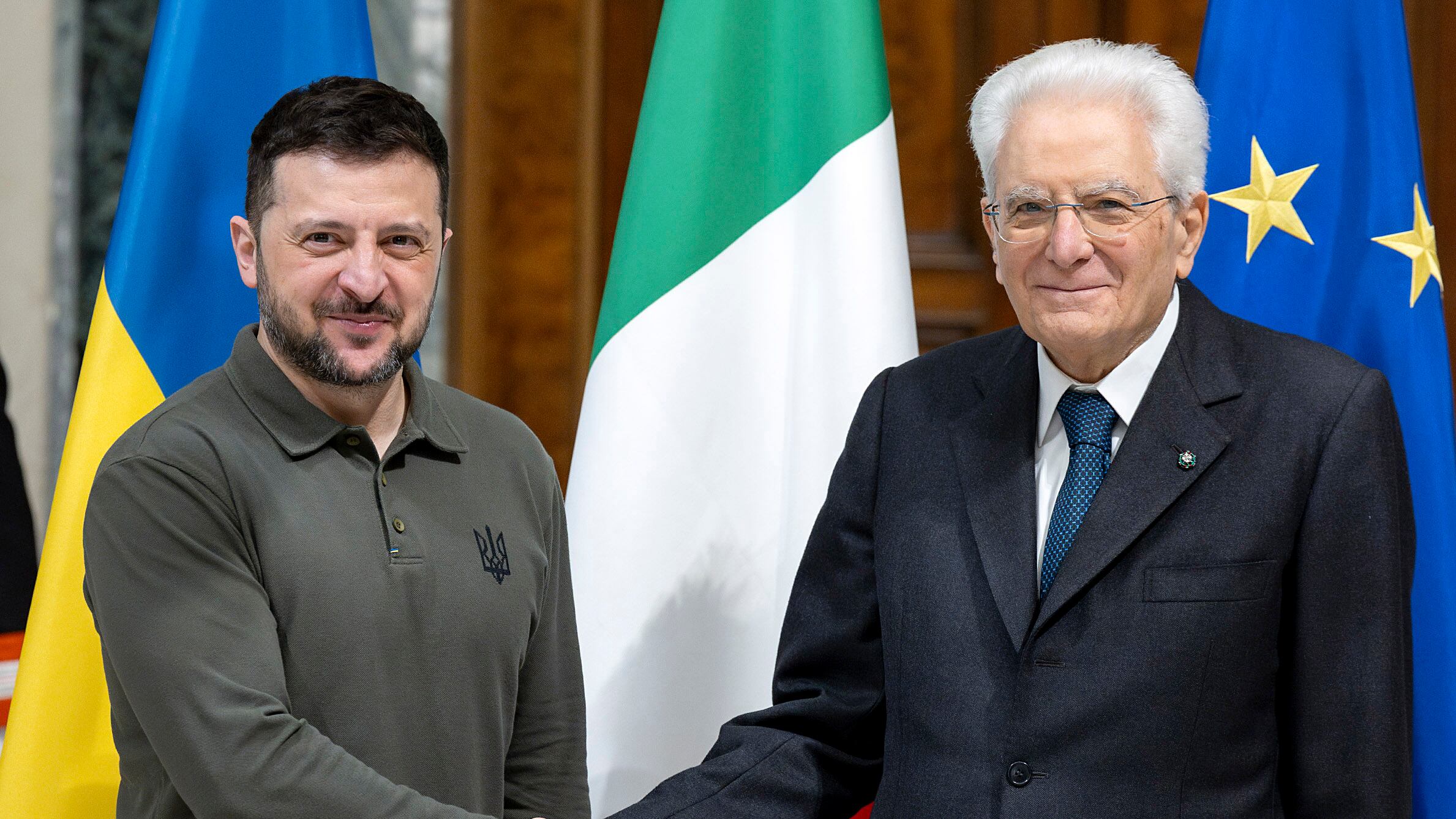 L'Italia rassicura Zelensky. "Il sostegno è costante"