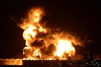 Le immagini dell'incendio 2