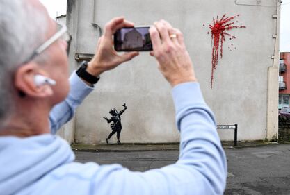 Il 'biglietto' di San Valentino di Banksy 3