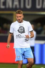 Lazio a Bologna con la maglia di Anna Frank 17