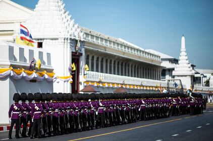 Bangkok, i preparativi per la cerimonia d'incoronazione del Re 2