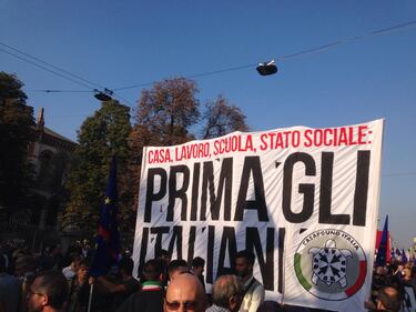 La Lega in piazza contro l'immigrazione clandestina 6
