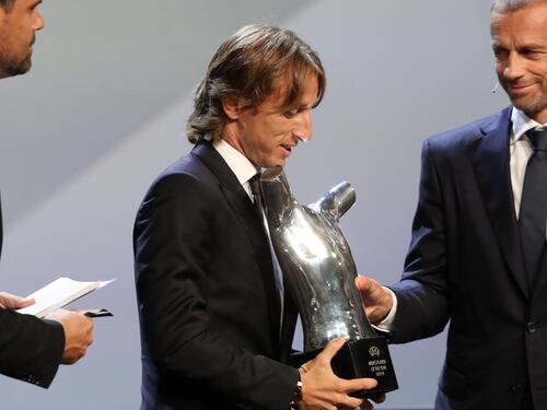 Modric è il calciatore dell'anno e Cristiano Ronaldo non va a Montecarlo