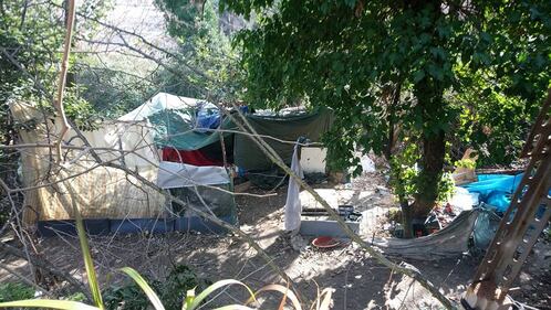 Roma, il degrado del parco naturale del Pineto 11
