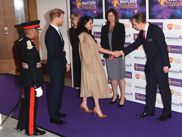 Il Principe Harry e Meghan Markle ai WellChild Awards: foto 5