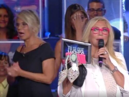 Tu si que vales, "rissa" in studio. Venier: "Vi do un calcio nelle p.."