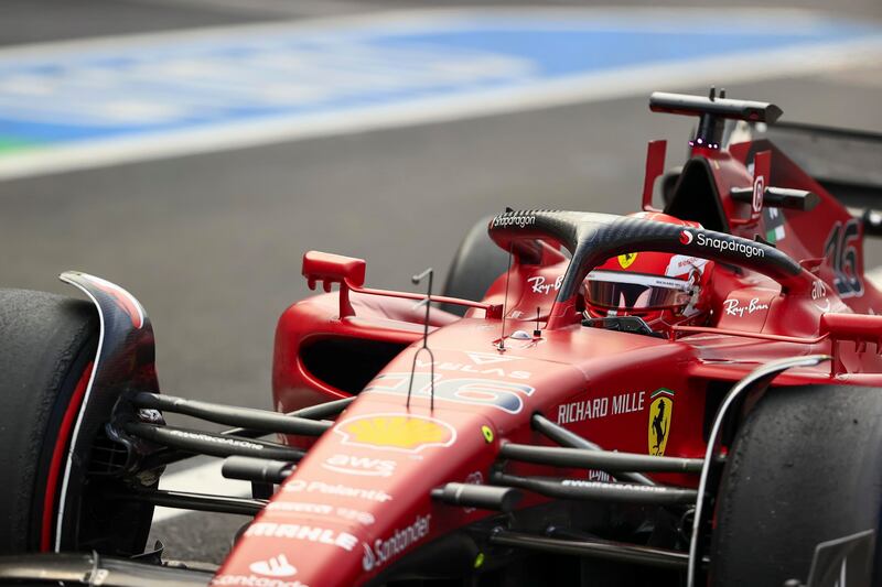 Ferrari halo Messico 2022