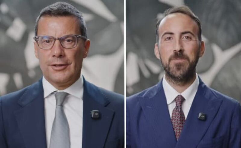 I cofondatori di WePlan, Giorgio Re e Roberto Daneo