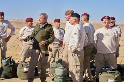 El Alamein-deserto egiziano