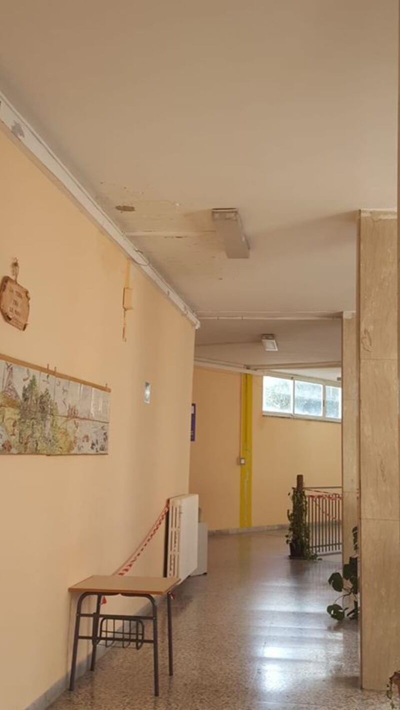 Infiltrazioni scuola Napoli 3