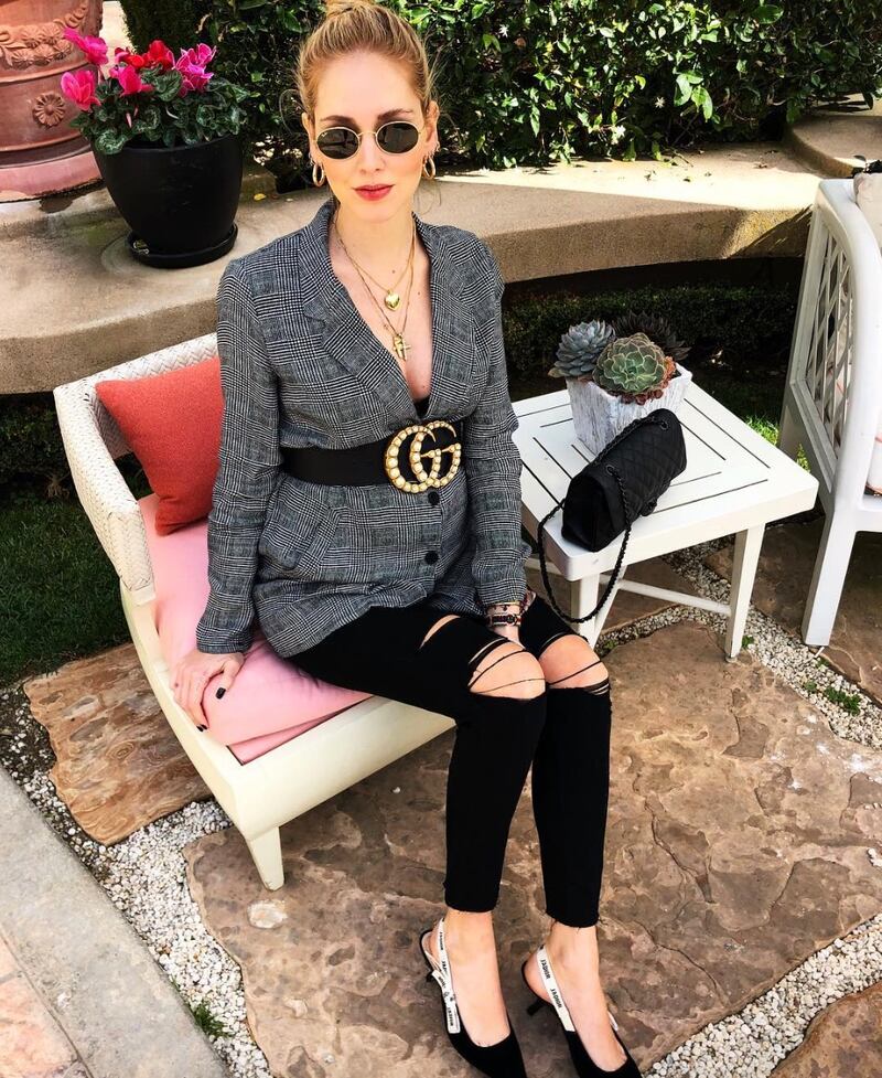 Chiara Ferragni futura mamma rock 8