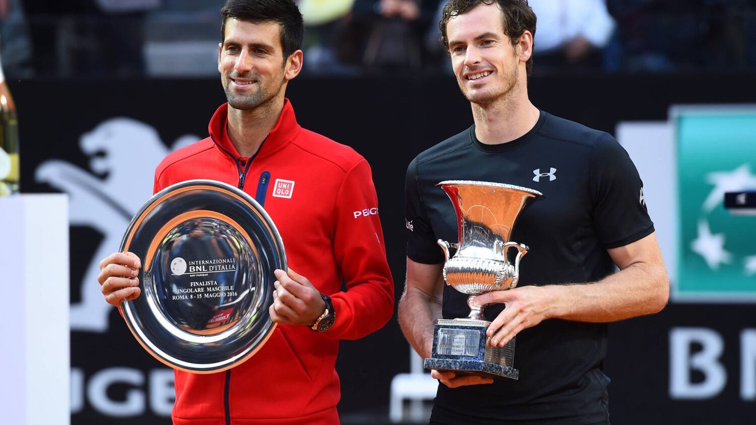 Djokovic cede lo scettro Murray nuovo re di Roma