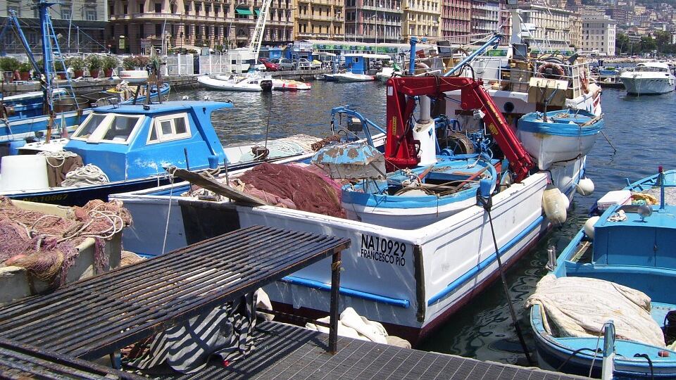 Napoli, il mare di Mergellina diventa bianco a causa di uno sversamento chimico