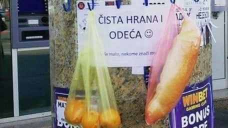 Contro la povertà dilagante arrivano i ganci della bontà