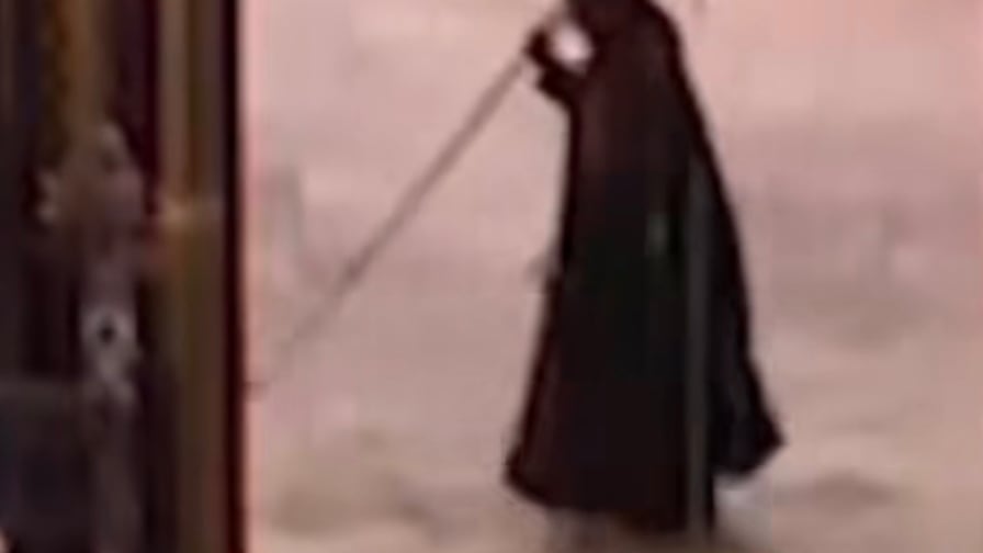 Una figura oscura all'incoronazione di Re Carlo. La verità dietro la foto