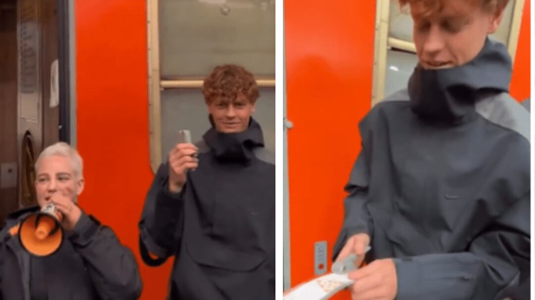 Milano-Cortina, Sinner controllore per un giorno alla stazione