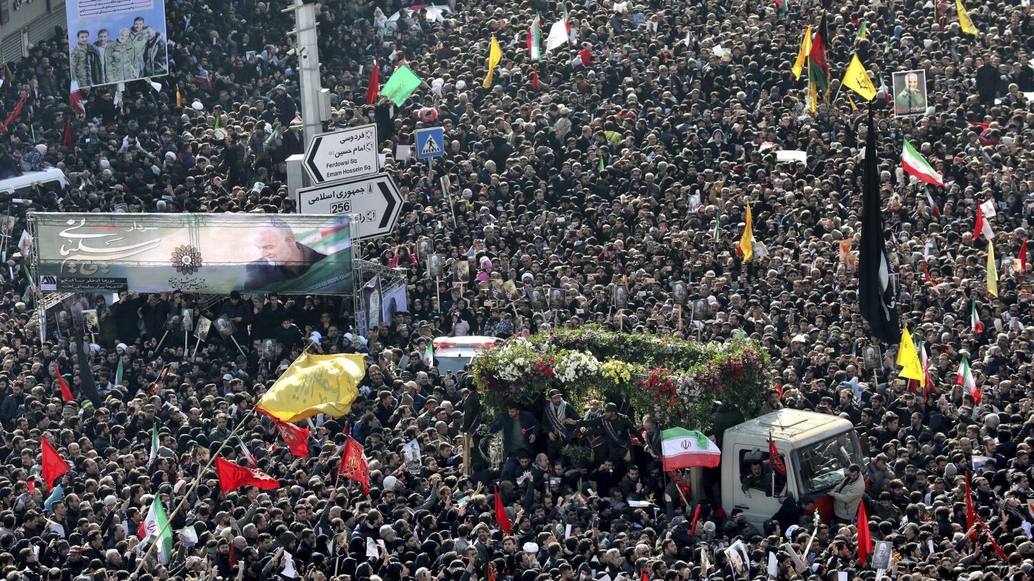 Milioni per l'addio a Soleimani. "Uccidere Trump non basterà"