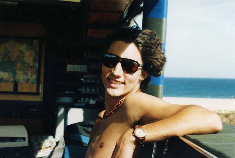 Justin Trudeau, le foto da giovane che stanno facendo impazzire il web 1