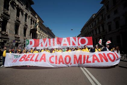 Il corteo del 25 Aprile a Milano 12