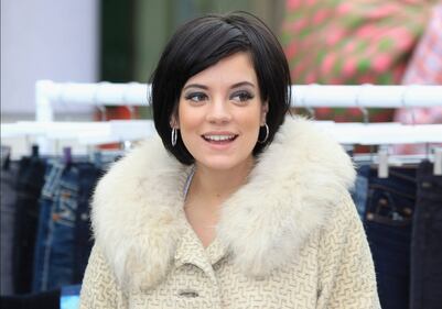 Lily Allen e il terremoto: foto 2