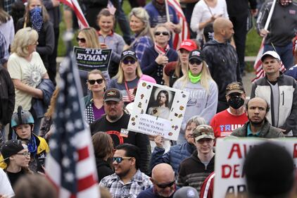 Emergenza Coronavirus in Usa, proteste anti lockdown nello stato di Washington 7