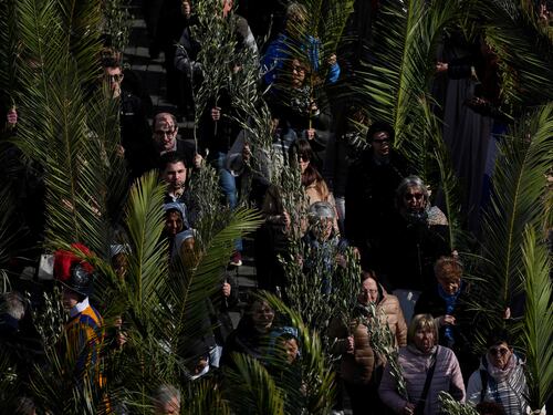 Il giorno delle "Palme" e la tomba di Gesù, luogo sacro dei cristiani