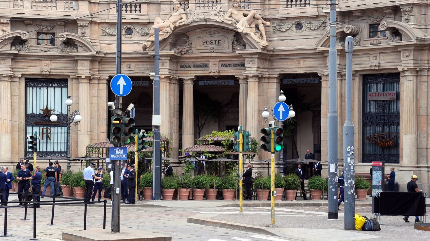 Nuovo cinema Starbucks. E Milano diventa backstage