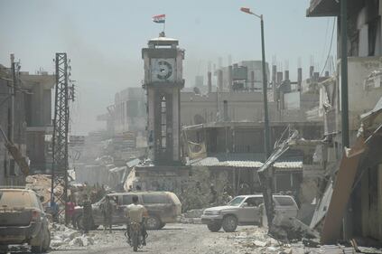 Il cenro devastato di Qusayr