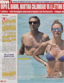 Martina Colombari, topless a Ibiza 4
