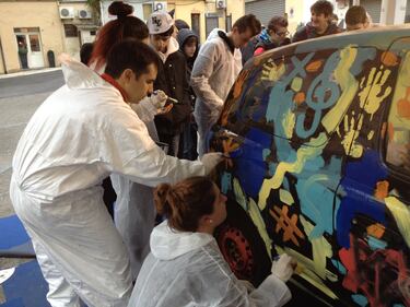 "Crash Art", come nasce un'opera d'arte 3