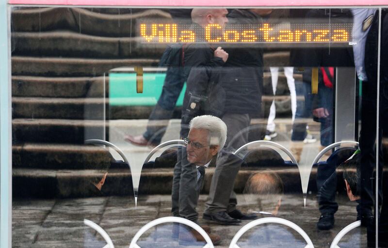 Mattarella va a Firenze in treno e tram 9