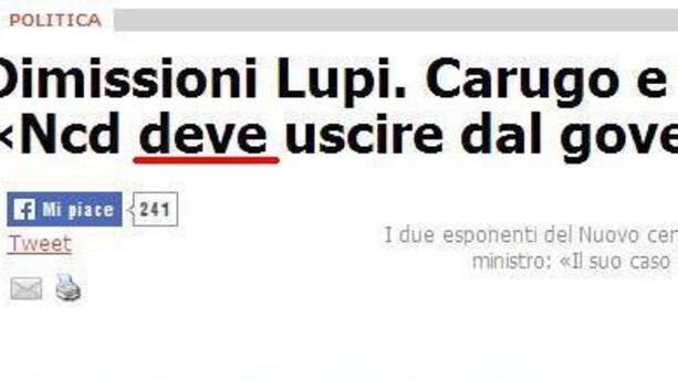 Ordini e contrordini fra i «big» alfaniani E i militanti milanesi vanno in confusione