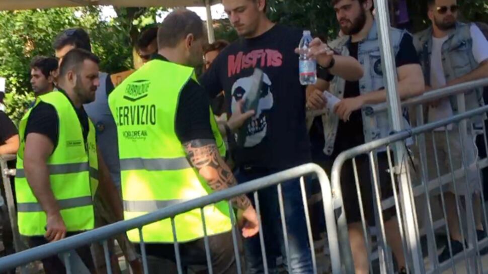 Al concerto con un coltello: le falle nella sicurezza ai grandi eventi