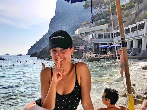 Ecco perché Caterina Balivo indossa solo costumi interi