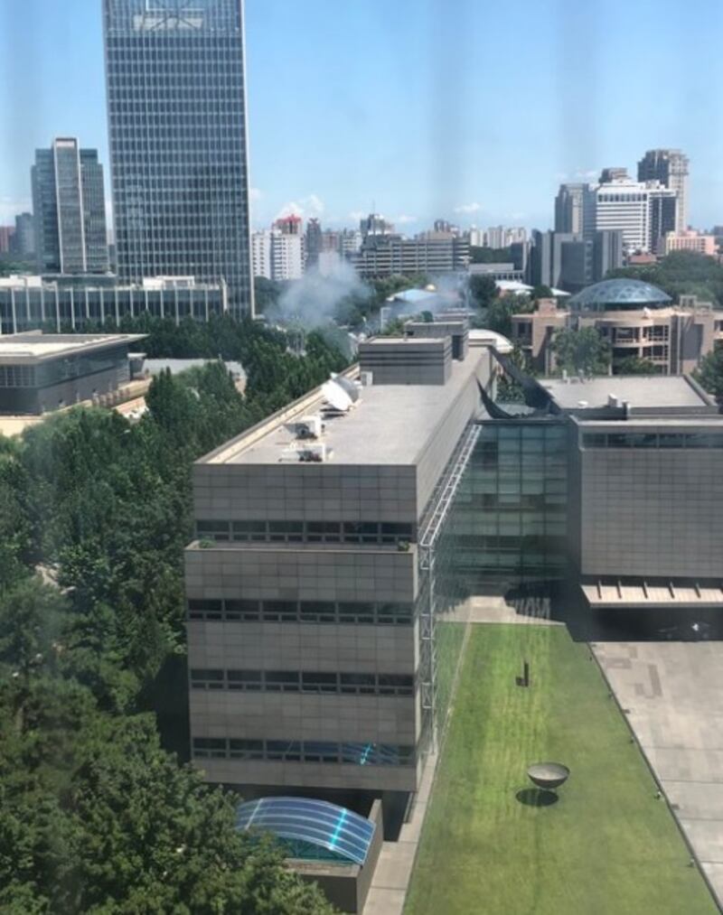 Pechino, esplosione vicino all'ambasciata Usa 1