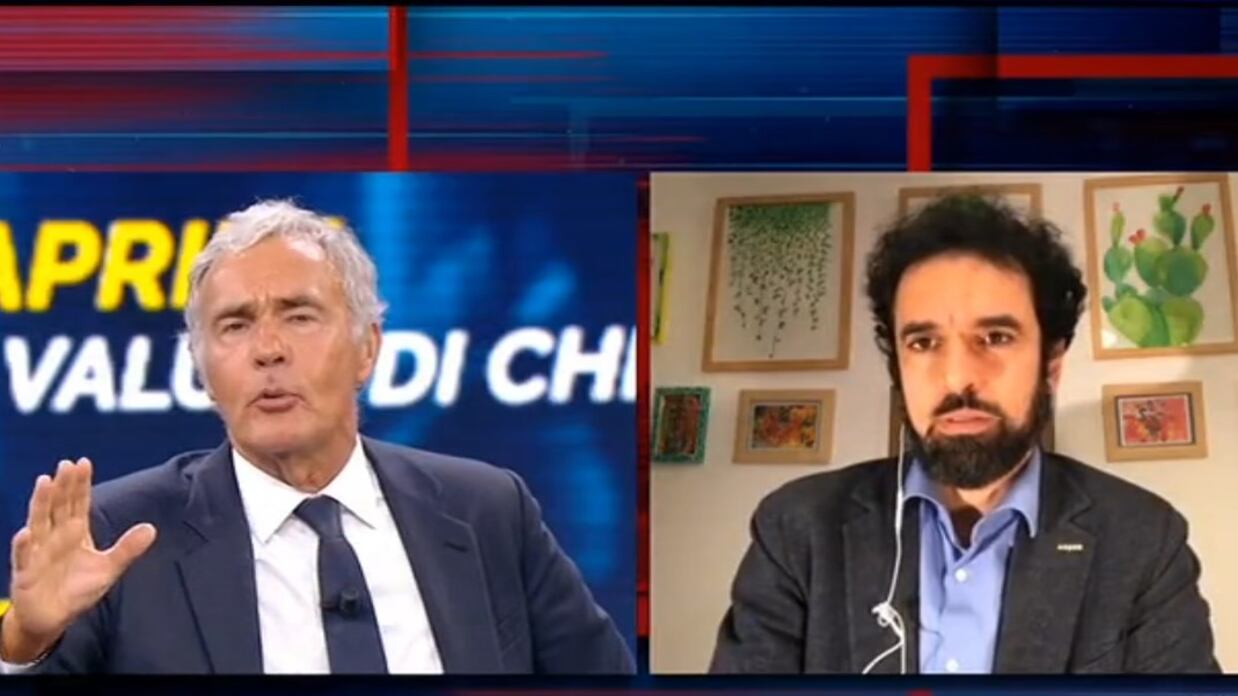 Giletti attacca Giarrusso "Voi avete trattato i boss come ladri di polli..."
