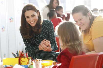 Kate Middleton e il Principe William con i bimbi in ospedale: foto 6