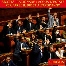 La satira del giorno. Emergenza siccità 1