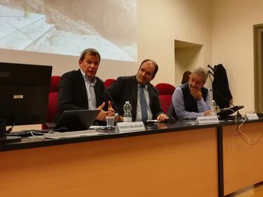 La contestazione contro Biloslavo a Trento 6