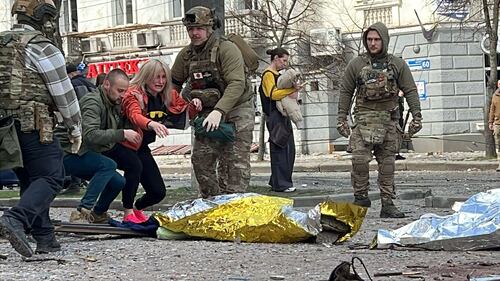 Strage di civili a Sumy nella Domenica delle Palme 4